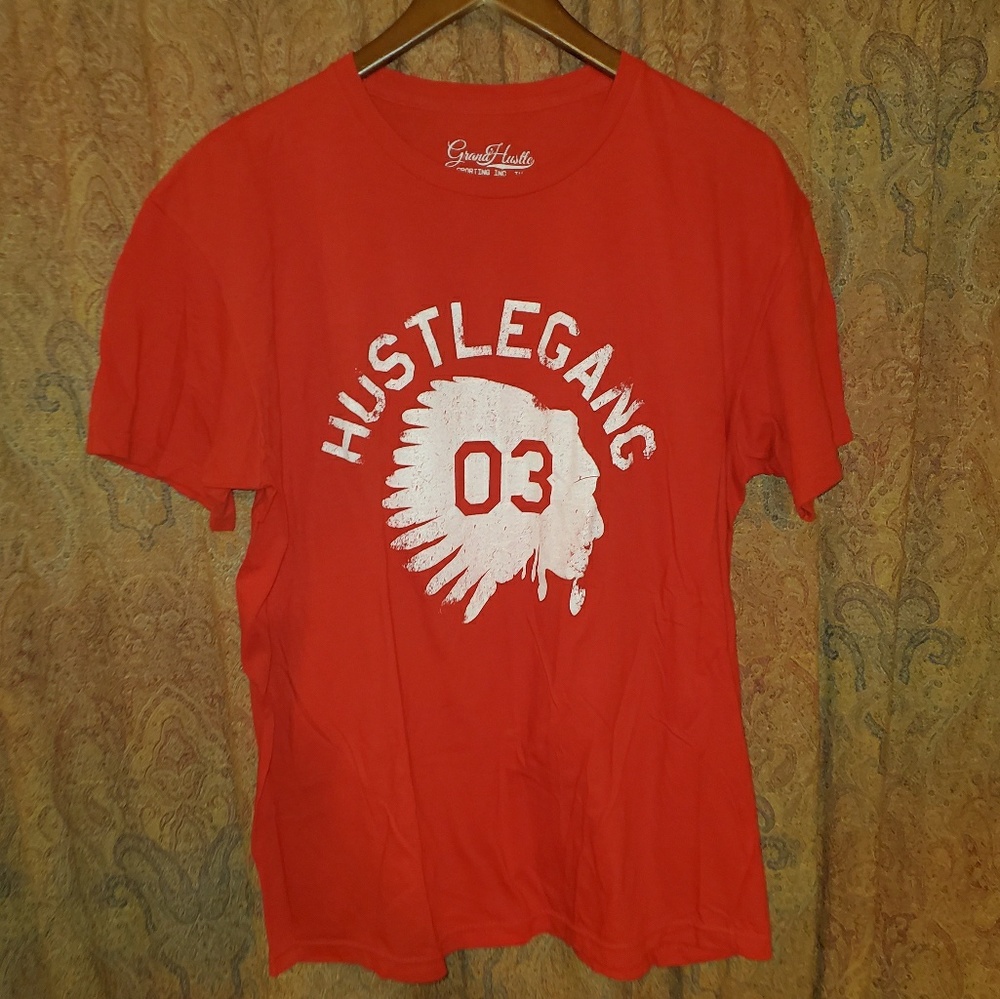 🔥Grand Hustle “Hustle Gang” Tee Shirt Sz: XL🔥